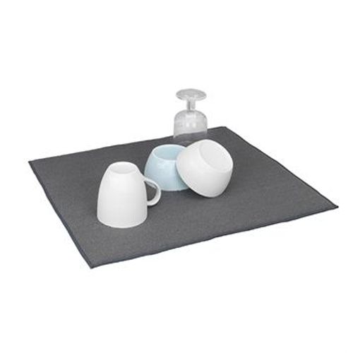 Tapis Égouttoir Microfibres Gris Wenko By Maximex