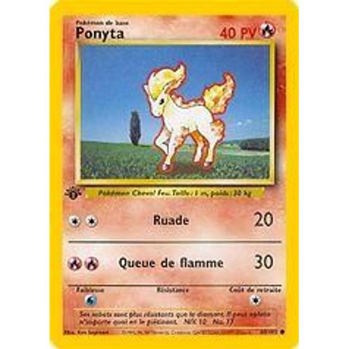 Ponyta - Edition De Base (Vf)