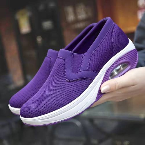 Chaussures De Luxe Légères Et Respirantes Pour Femme Baskets Plateforme Artificiel Astique De Styliste Tissage Volant Nouvelle Mode