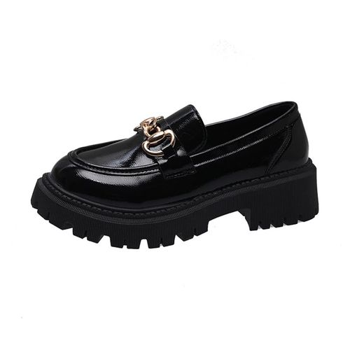 Chaussures Mocassins Ronds Talons En Métal Pour Femmechaussures Plates La Modemary Janesoxfords Décontractés