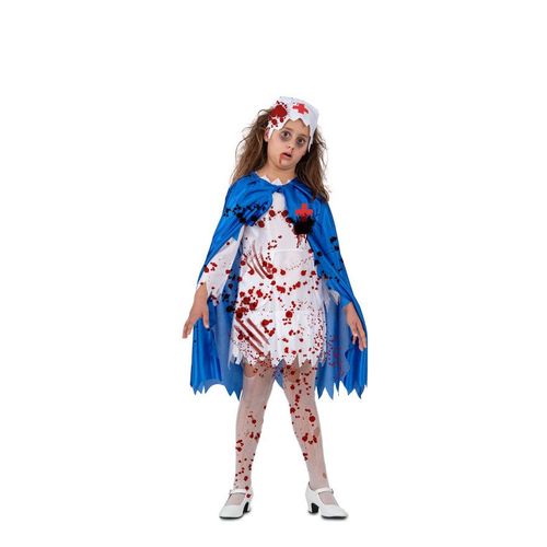 Déguisement Bloody Nurse Avec Cape Fille