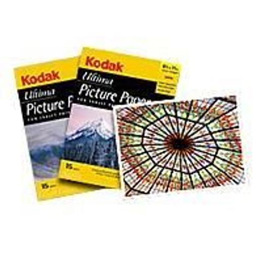 Kodak Ultima Picture Paper - Papier photo glacé - blanc - A4 (210 x 297 mm) - 270 g/m² - 15 feuille(s)