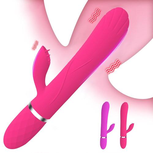 Godemichet Télescopique À 12 Modes Pour Stimuler Le Clitoris Et Le Vagin, Jouet Sexuel