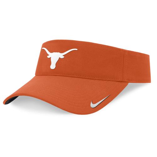 Visière Ajustable Nike Texas Orange Texas Longhorns On-Field Ace Performance Pour Homme