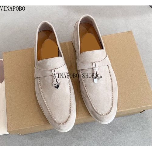 Chaussures Mocassins Plats Multicolores En Daim Pour Enfantschaussures Enfiler Pour Femmeschaussures De Marche D'affaires Formellespiste D'étéhaute Qualité