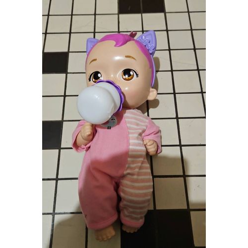My Garden Baby Poupée Bébé Câlin Chaton (30 Cm) Violette Interactive Avec Plus De 20 Sons Et 5 Accessoires, Jouet Enfant, Dès 3 Ans, Hhp28