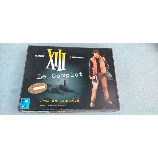 Jeu De Société XIII : Le Complot - Jeu D'enquête Et De Déduction - Complet Et En Bon état (Occasion)