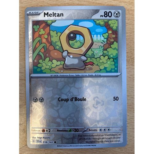 (2369) Meltan 116/162 Pokemon 