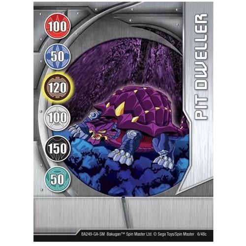 Carte Bakugan - Pit Brawler 6/48c