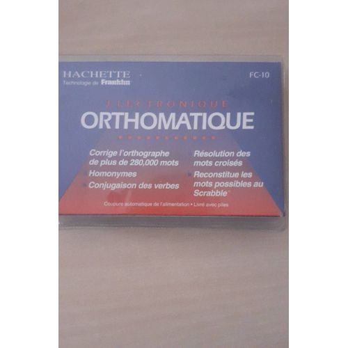 Orthomatique Électronique 