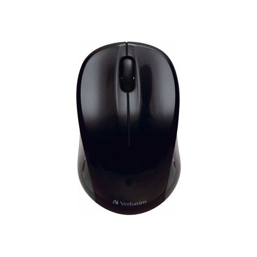 Verbatim Wireless Mouse GO NANO - Souris - optique - sans fil - RF - récepteur sans fil USB - noir