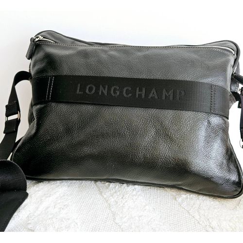 sac business longchamp noir