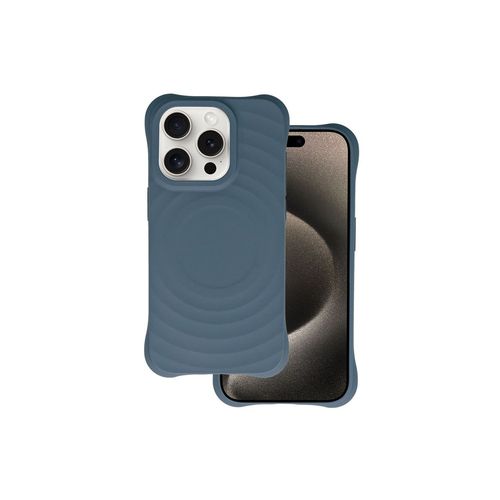 Jaym - Coque Silicone Premium Denim Blue Compatible [Apple Iphone 13 Ou 14] - 100% Silicone Et Microfibre - Renforcée Et Ultra Doux