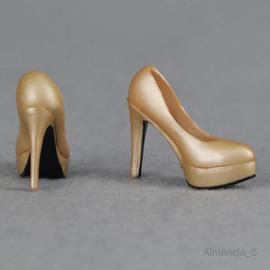 6 pour Figurine Féminine de 12 Pouces Blanc chiwanji Accessoires de Chaussures à Talons Hauts à Léchelle 1 