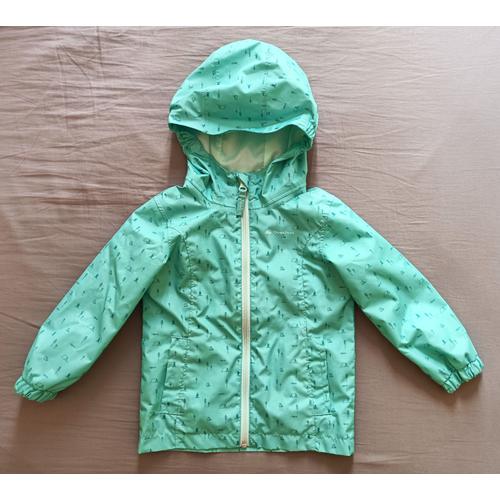 Veste Coupe Vent A Capuche. Tente. Bottes. Arbre. Torche. Decathlon. Quechua. Taille 2 / 3 Ans