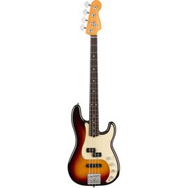 Fender American Ultra Precision Bass Ultra Burst Rw Met Koffer