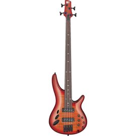 Ibanez Srd900f Bass Workshop Brown Topaz Burst Low Gloss Basse Électrique Fretless