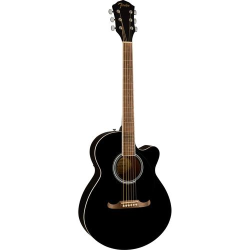 Fender Fa-135ce Concert Black Wn Guitare Folk Électro-Acoustique