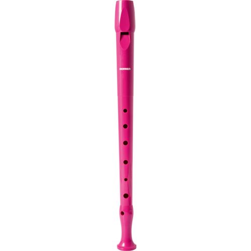 Hohner Hob95084pi Melody Flûte À Bec Soprano, Doigté Simple, Allemand - Rose