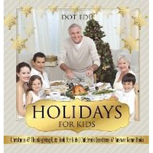 Holidays For Kids | Christmas & Thanksgiving Quiz Book For Kids | Children's Questions & Answer Game Books