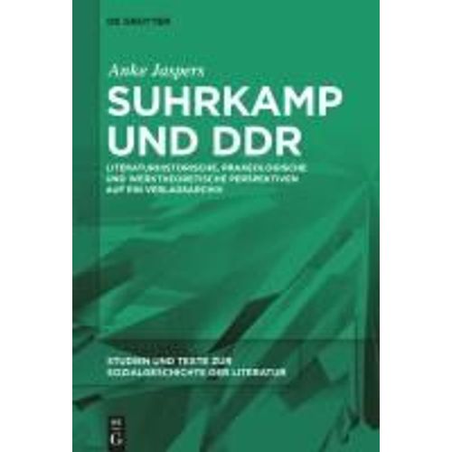 Suhrkamp Und Ddr