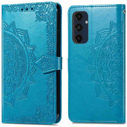 Imoshion Etui De Téléphone Portefeuille Mandala Samsung Galaxy S24 Fe Turquoise