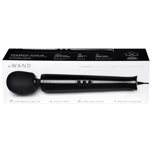 Le Wand Powerful Plug-in Black