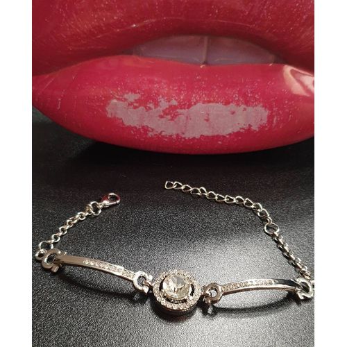 Bracelet Zircone Argenté