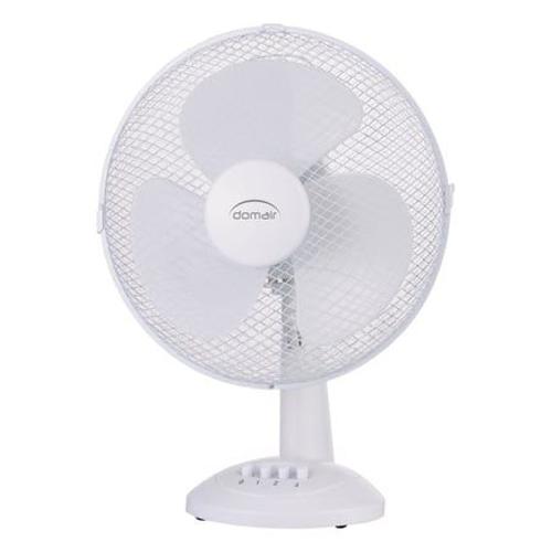 Domair - Ventilateur de table blanc Ø30 cm - Multicolore