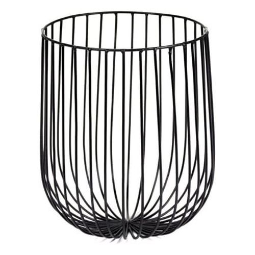 Serax - Corbeille Catu métal noir D20 x 25 cm - Noir