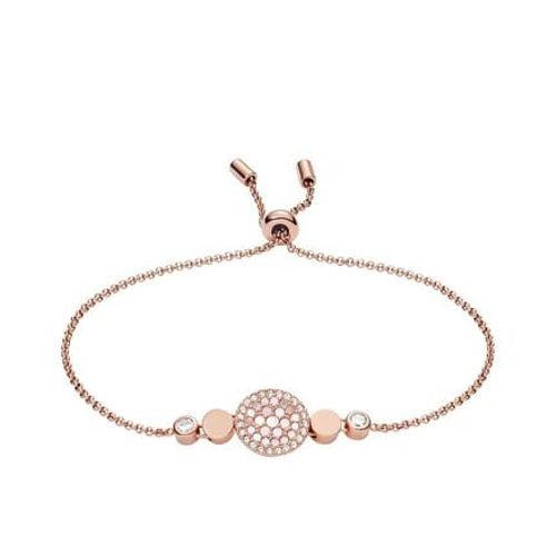 Fossil - Bracelet Femme Vintage Glitz Doré Rose Jf02905791-Par - Rose