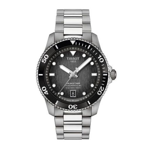 Tissot - Montre Homme Seastar Noir T1208071105100 - Argenté