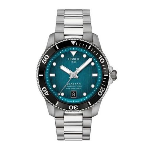 Tissot - Montre Homme Seastar Bleu T1208071109100 - Argenté