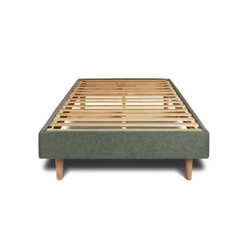 Sommier Kit Tissu Vert 90x200 H29cm