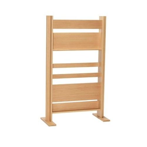Hubsch - Porte - revues/Cloison Forma en mdf, placage de chêne et bois de chêne - Naturel