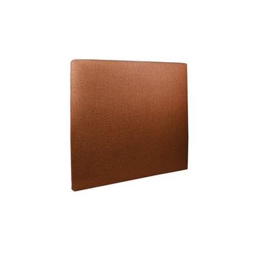 Tete De Lit Tapissee Bouclette Terracotta L 135 Cm - Ep 10 Cm Rembourre