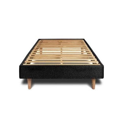 Sommier Kit Bouclette Noir 90x200 H29cm