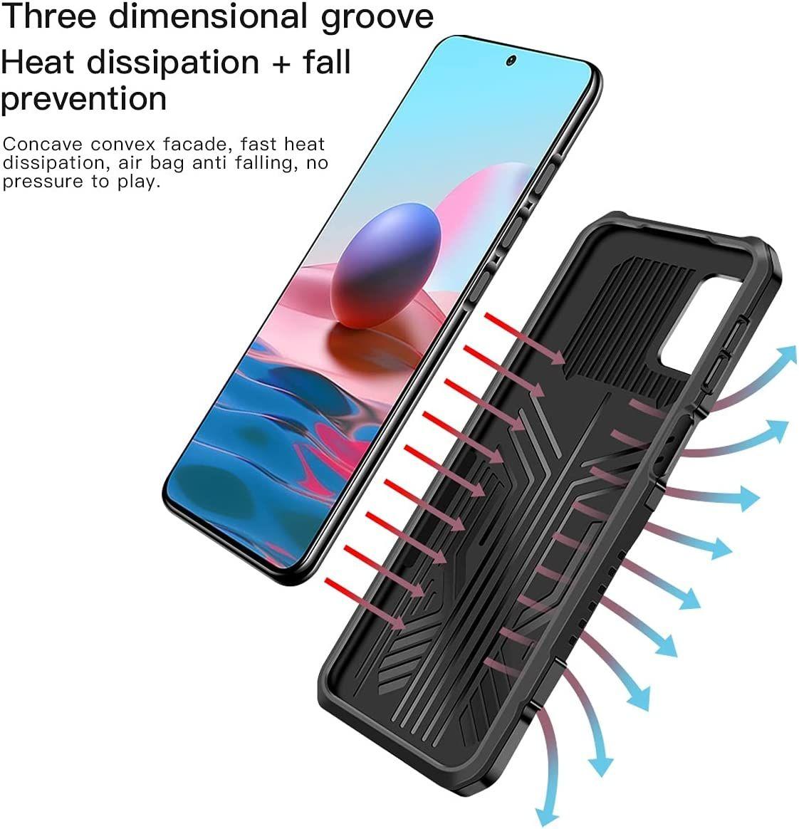 Hicaseer Coque Xiaomi Redmi Note 10 4g,Antichoc Qualit Mili... - 3