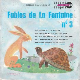 Le Lièvre & la Tortue 2006 Fève Fables de La Fontaine 