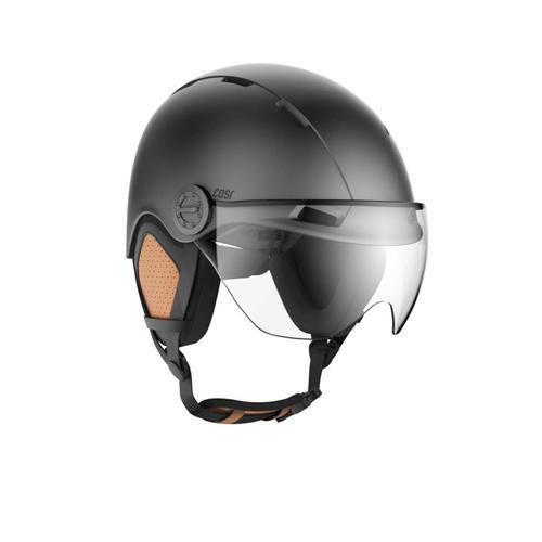 Casque Vélo Avec Visière Casr Helmet Style Taille M Gris