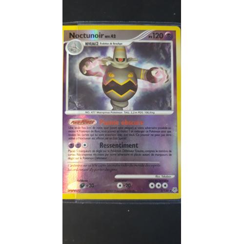 Carte Pokémon Noctunoir Reverse 2/130 Diamant Et Perle 2007