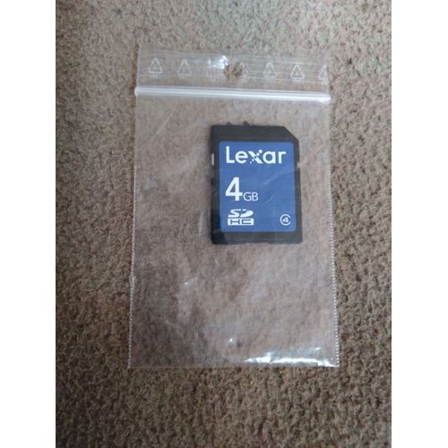 Lexar - Carte mémoire flash - 4 Go - Class 4 - SDHC
