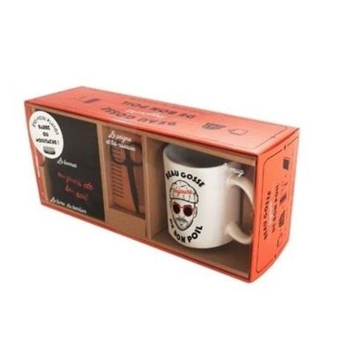 Coffret Beau Gosse Toujours De Bon Poil - Plutôt Barbe Ou Moustache ?