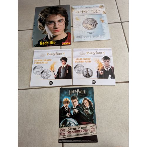 Harry Potter Lot De Dépliants Et Publicites
