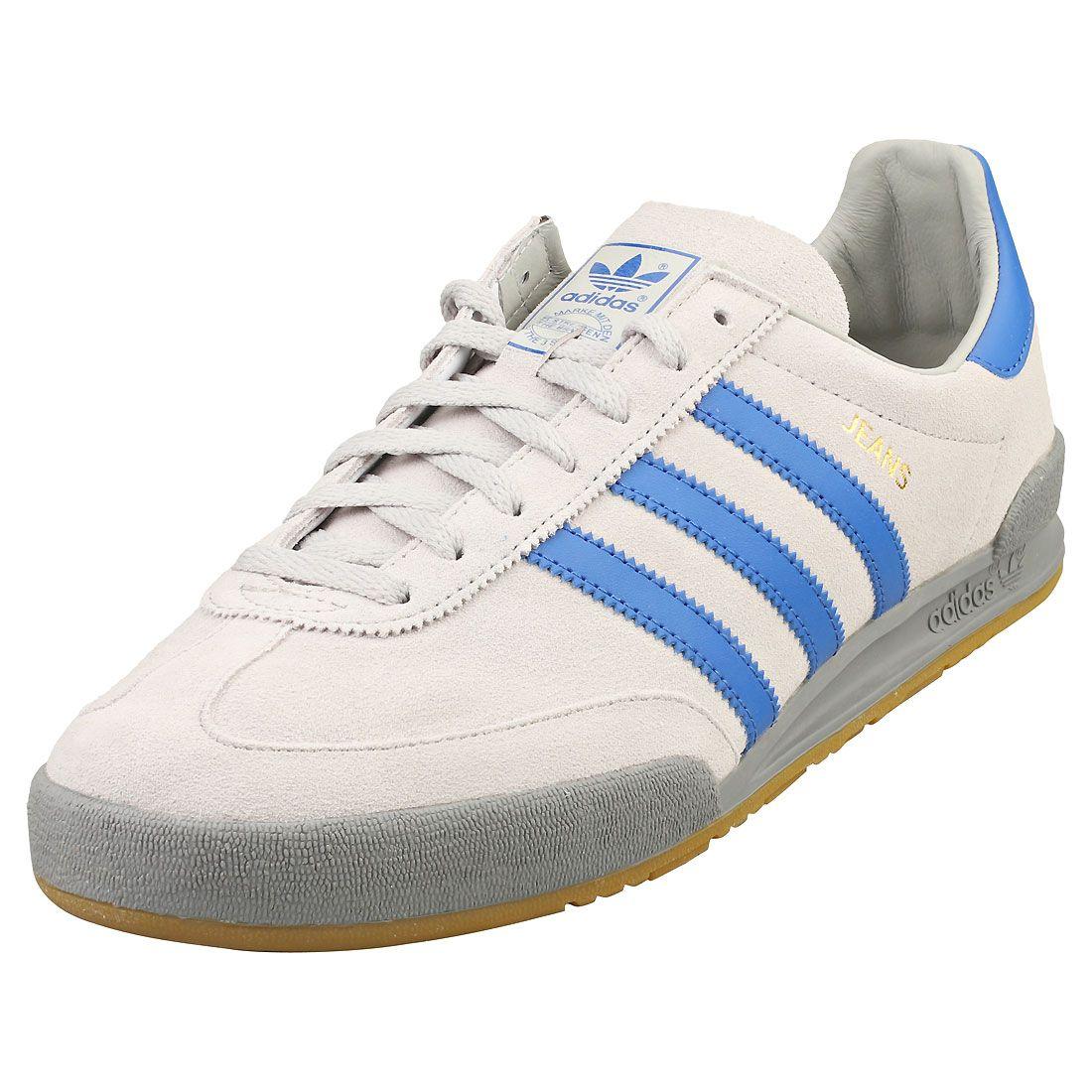 Adidas Chaussures Jeans Pour Homme Sneakers En Suedine Bleu Gris 43 1 3 Rakuten