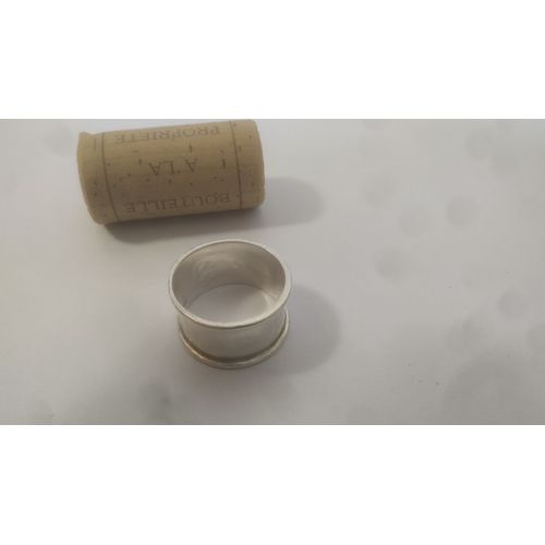 Bague Touareg En Argent Large Et Unie Taille 64 (Achetée Sur Le Site Karuni)