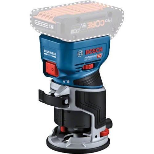 Affleureuse 18V GKF 18V-8 + TE 600 Solo L-BOXX (machine seule) | 06016C2003 - Bosch