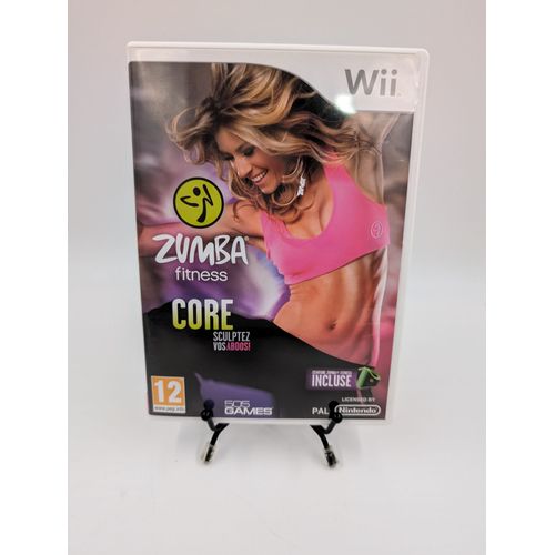 Jeu Nintendo Wii Zumba Fitness Core En Boite, Sans Notices