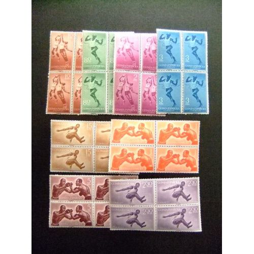 Ar Guinée Espagnole 1958 / Sports Divers (Course Boxe Basket Longueur) / Edifil 376 / 383 **