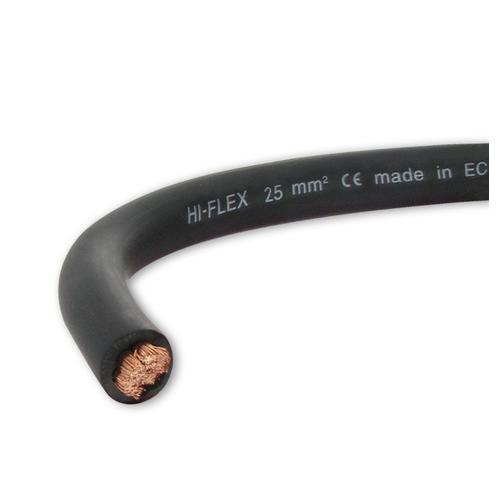 CABLE ELECTRIQUE EXTRA SOUPLE BATTERIE SOUDAGE NOIR 25 mm? - 25 METRES